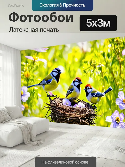 500 × 300 см · Латексная печать