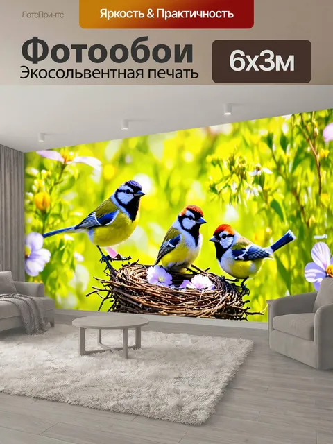 600 × 300 см · Экосольвентная печать
