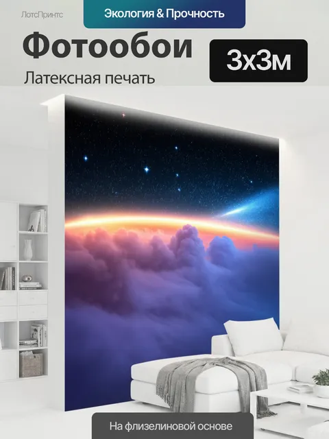 300 × 300 см · Латексная печать