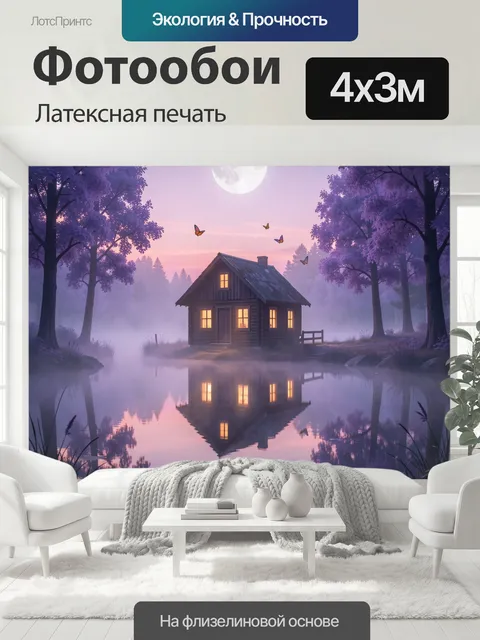 400 × 300 см · Латексная печать
