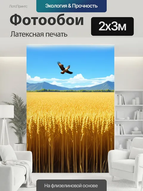 200 × 300 см · Латексная печать