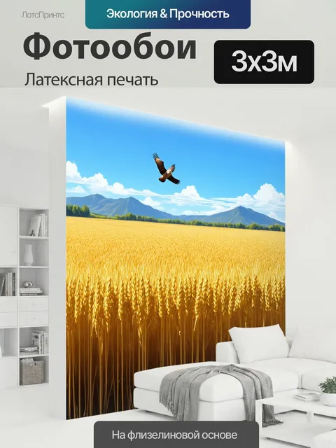 300 × 300 см · Латексная печать
