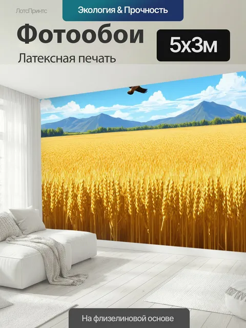 500 × 300 см · Латексная печать