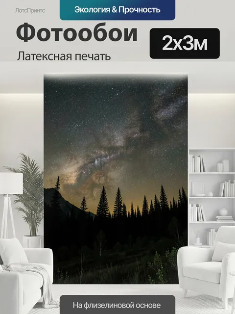 200 × 300 см · Латексная печать
