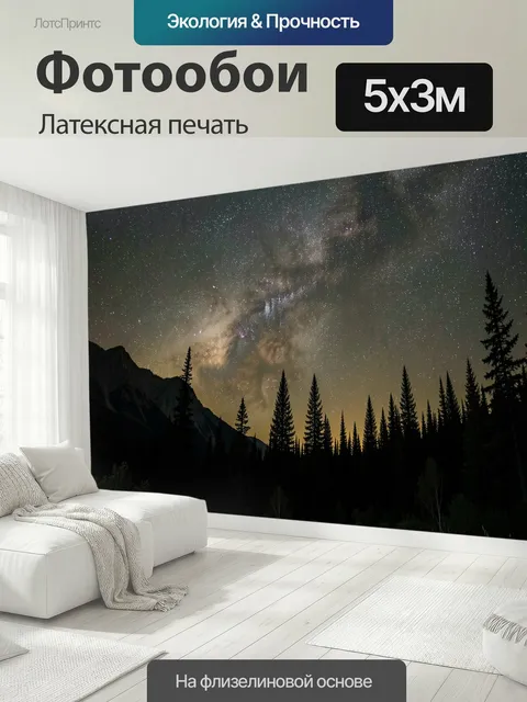 500 × 300 см · Латексная печать