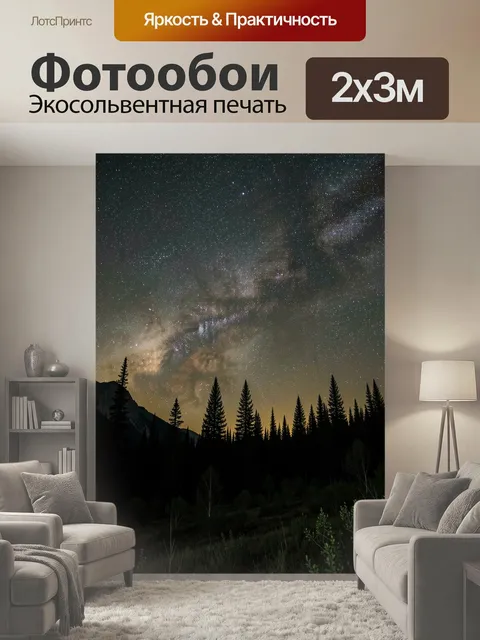 200 × 300 см · Экосольвентная печать