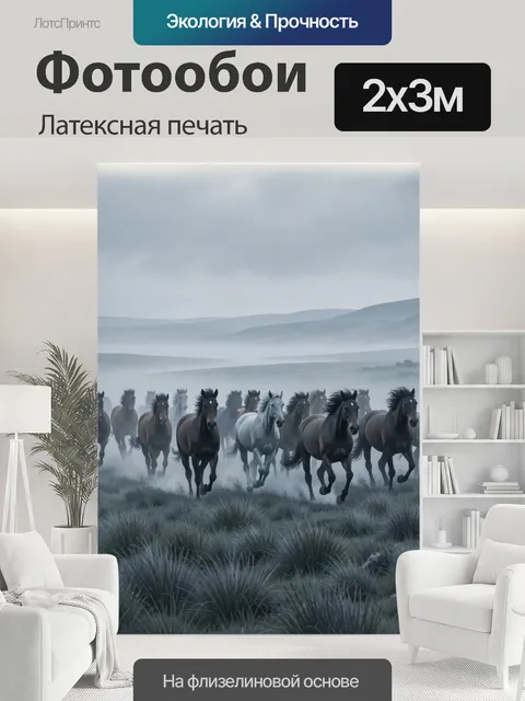 200 × 300 см · Латексная печать