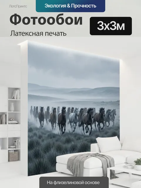 300 × 300 см · Латексная печать