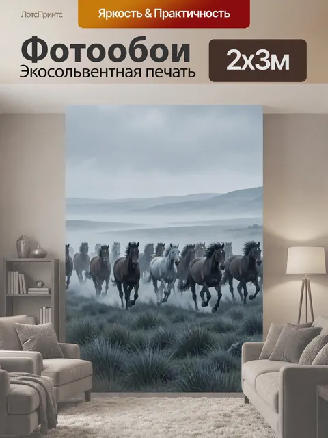 200 × 300 см · Экосольвентная печать
