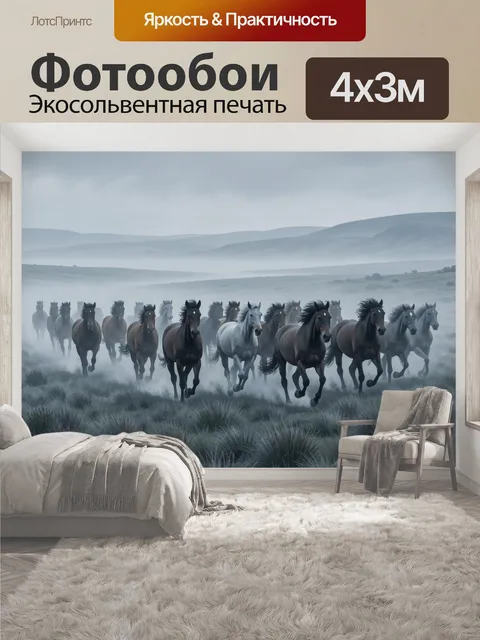 400 × 300 см · Экосольвентная печать