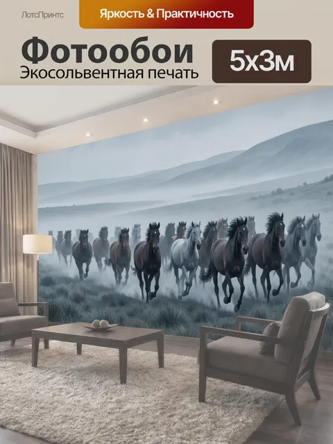 500 × 300 см · Экосольвентная печать