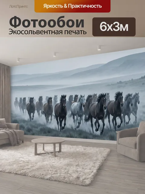 600 × 300 см · Экосольвентная печать