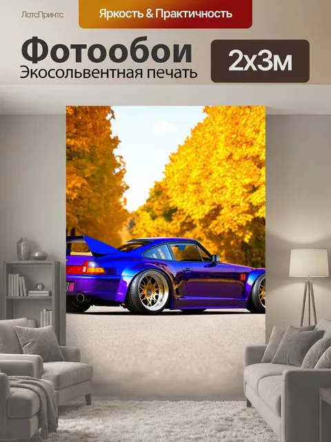 200 × 300 см · Экосольвентная печать