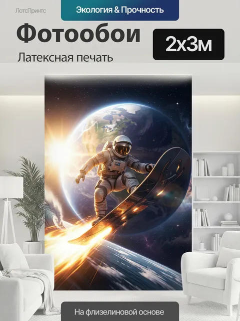 200 × 300 см · Латексная печать
