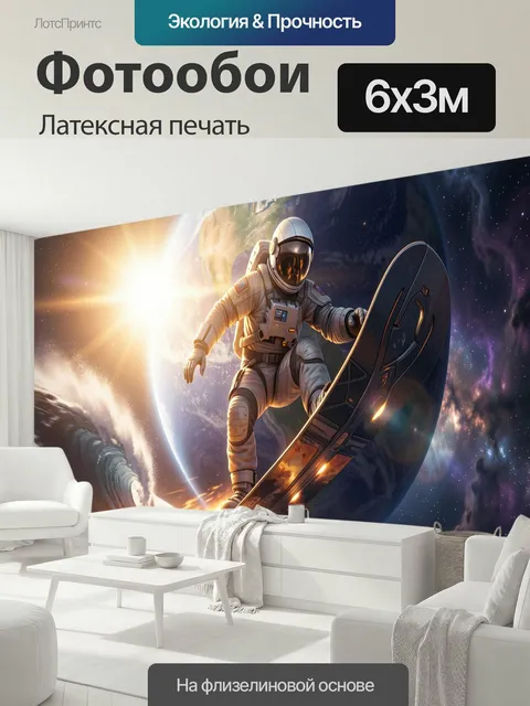 600 × 300 см · Латексная печать
