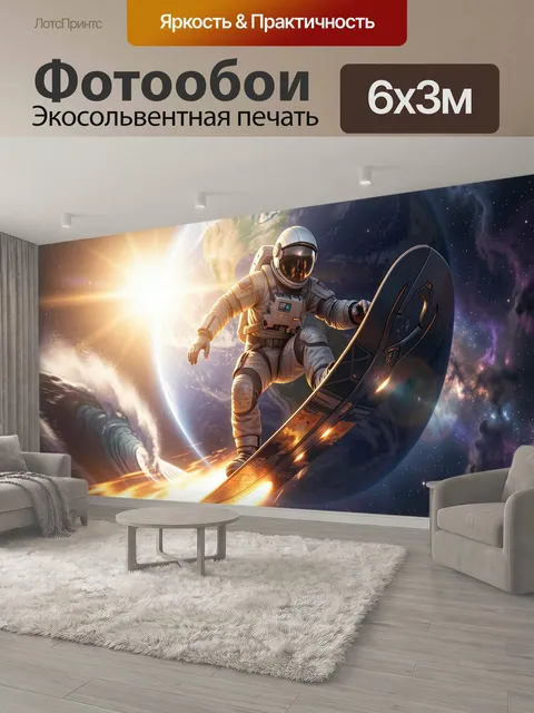 600 × 300 см · Экосольвентная печать