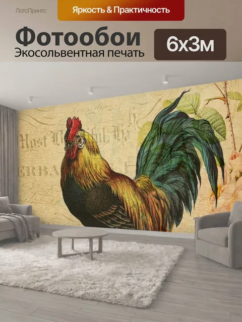 600 × 300 см · Экосольвентная печать
