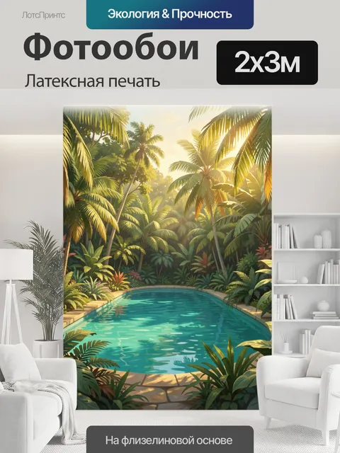 200 × 300 см · Латексная печать