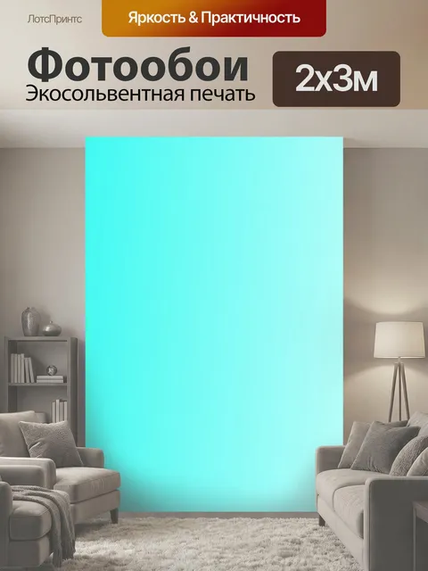 200 × 300 см · Экосольвентная печать