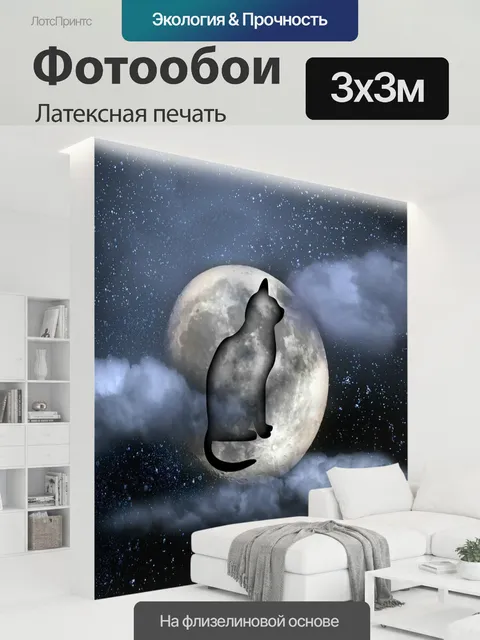 300 × 300 см · Латексная печать