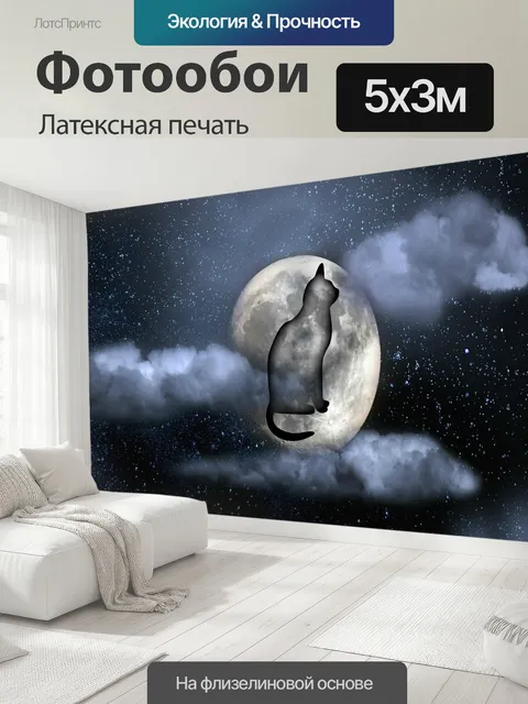 500 × 300 см · Латексная печать
