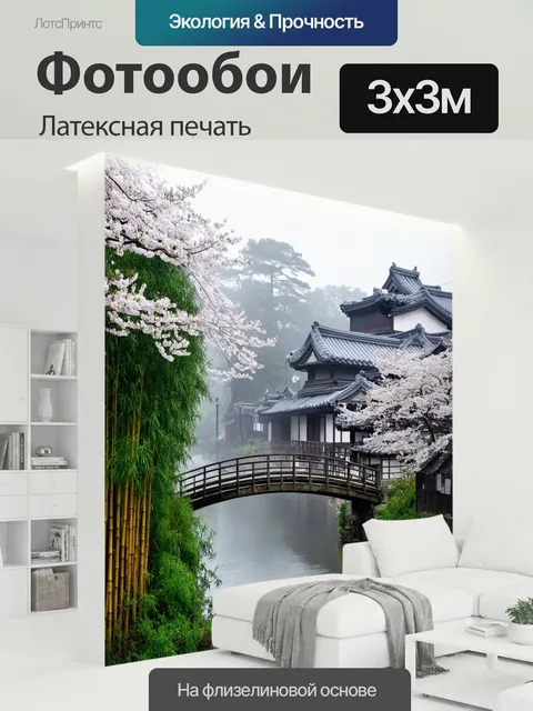 300 × 300 см · Латексная печать