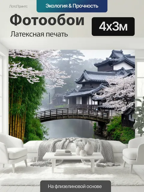 400 × 300 см · Латексная печать