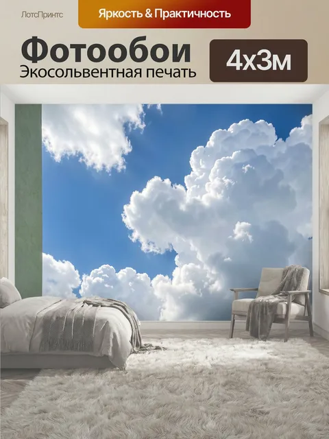 400 × 300 см · Экосольвентная печать