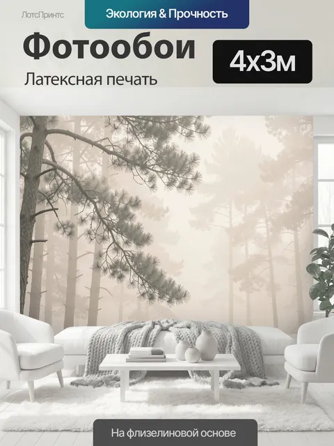 400 × 300 см · Латексная печать