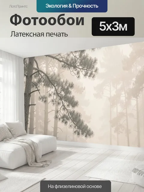 500 × 300 см · Латексная печать
