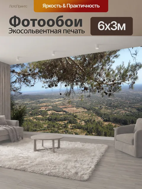 600 × 300 см · Экосольвентная печать