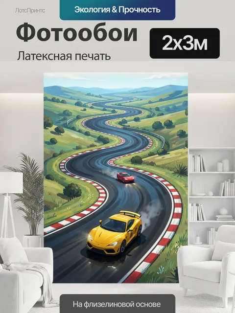 200 × 300 см · Латексная печать