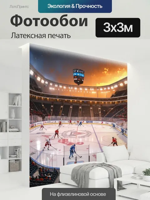300 × 300 см · Латексная печать