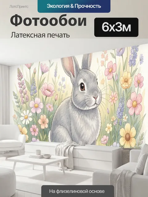600 × 300 см · Латексная печать