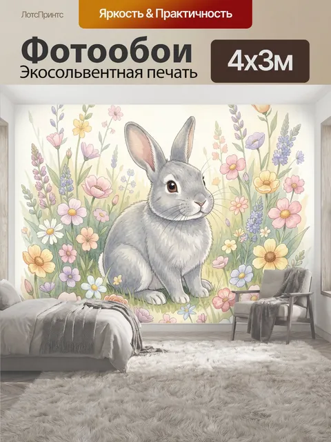 400 × 300 см · Экосольвентная печать