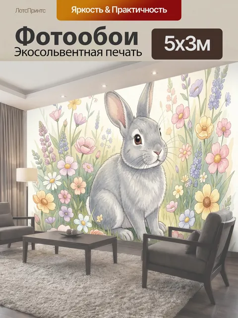 500 × 300 см · Экосольвентная печать