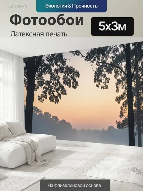 500 × 300 см · Латексная печать