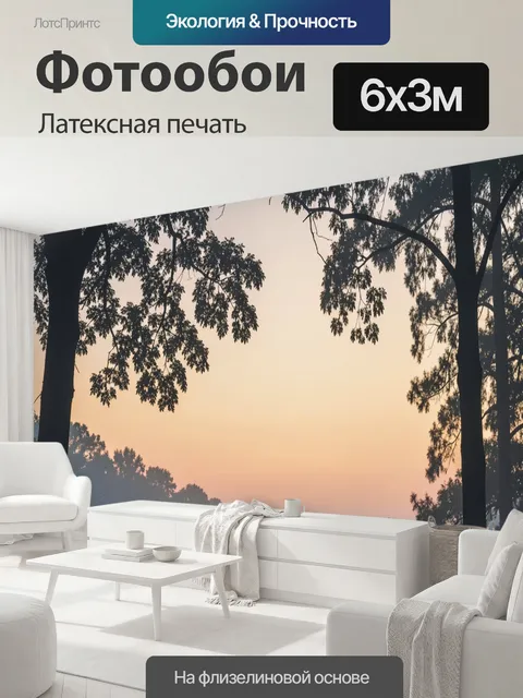 600 × 300 см · Латексная печать