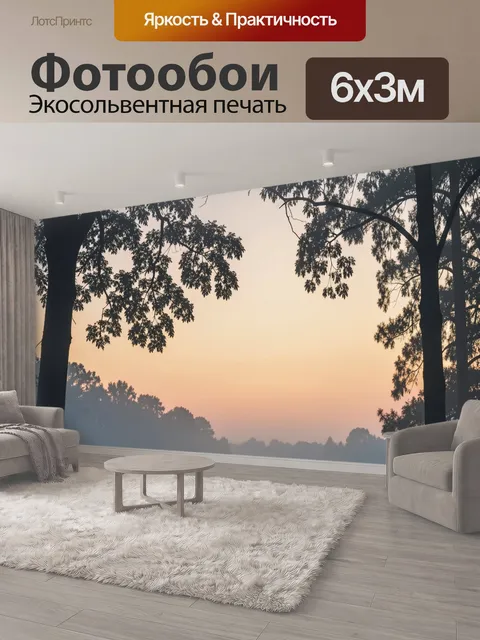 600 × 300 см · Экосольвентная печать