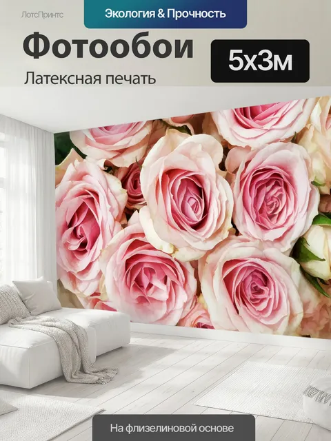 500 × 300 см · Латексная печать