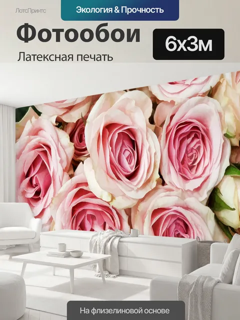 600 × 300 см · Латексная печать