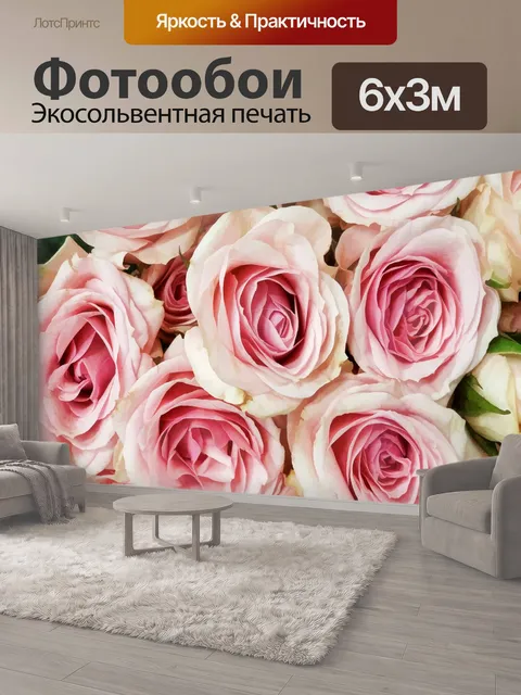 600 × 300 см · Экосольвентная печать