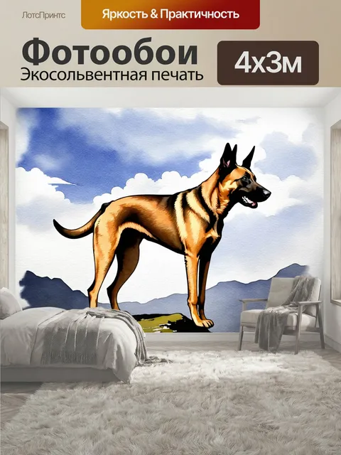 400 × 300 см · Экосольвентная печать
