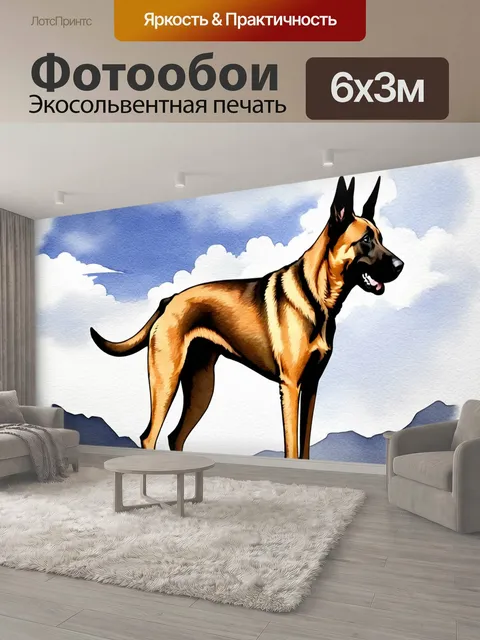 600 × 300 см · Экосольвентная печать