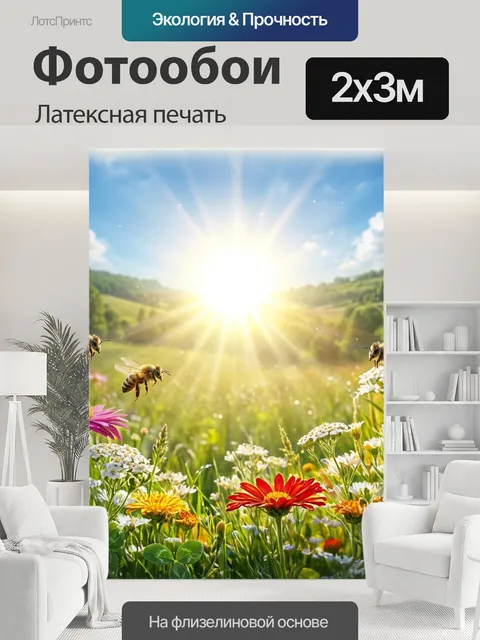 200 × 300 см · Латексная печать
