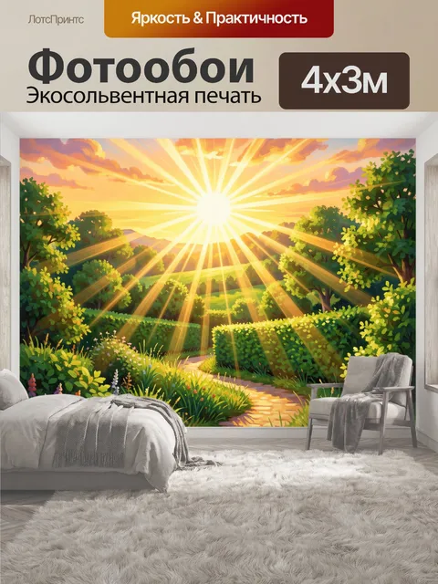 400 × 300 см · Экосольвентная печать