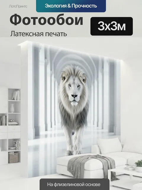300 × 300 см · Латексная печать