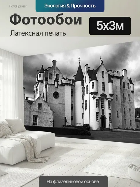 500 × 300 см · Латексная печать
