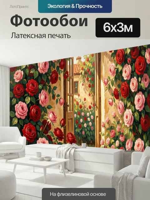 600 × 300 см · Латексная печать