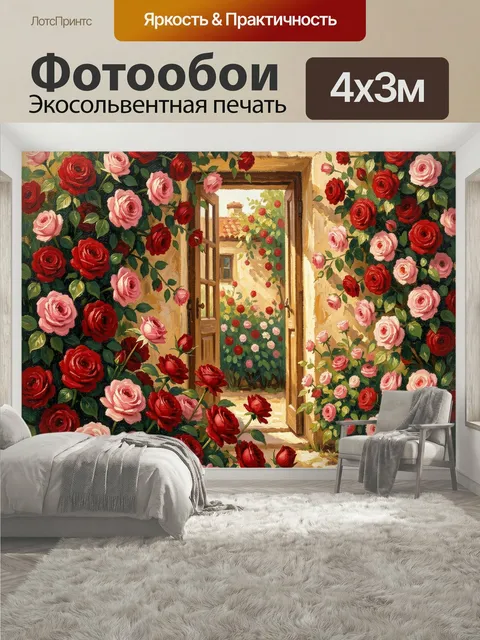 400 × 300 см · Экосольвентная печать